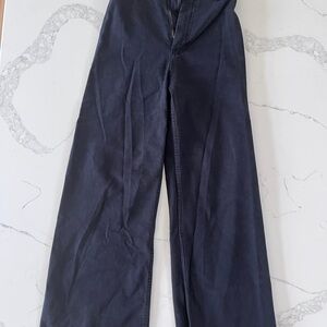 Zara Black Marine Jeans; size 2